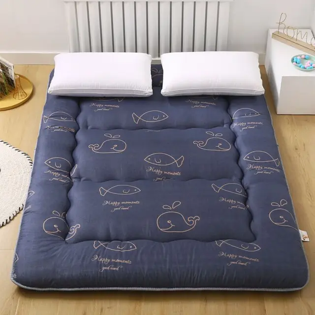 SUNYRISY Colchón futón, colchón japonés grueso, colchón plegable de suelo,  colchón enrollable de tatami para dormir, tumbona de suelo, cama de – Yaxa  Colombia