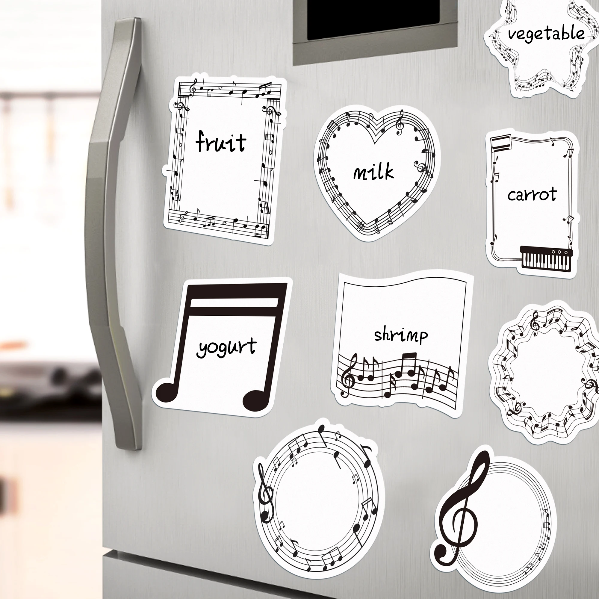Deluxe Music-Themed Sticky Note Set - 240 Pages