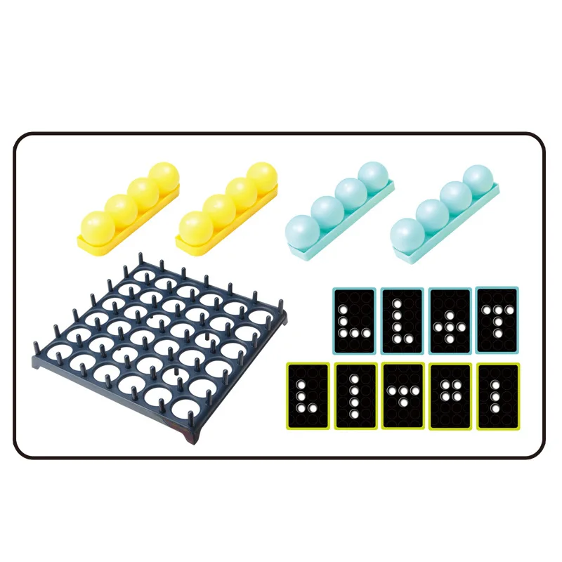 Family Party Bounce ball game parent-child interaction hand to hand bouncing ball board game Birthday Gifts Toy 4