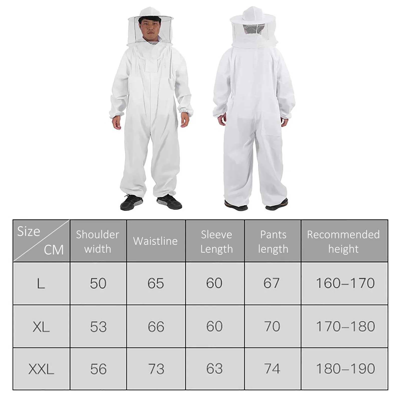 Beekeeping suit beekeeping clothing Beekeeping Suit Sting Protection Beekeeping Clothing Full Protection Suit for Men