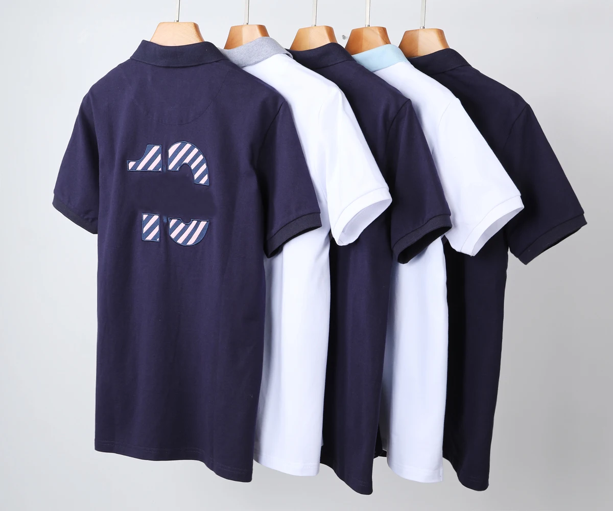 New Summer Striped Men's Polos Short Sleeve Del France Homme Polo Shirt Fashion Casual Strecthing Big Size 3XL EP EP LOGO 12 Sf30227eca7bc486eb3d85d7814ebc1ceC