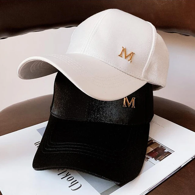 Hats for Men Fashion Women Men Sport Letter Print Breathable Beach Baseball  Cap Hip Hop Hat Sun Hat (Gold, One Size) at  Men's Clothing store