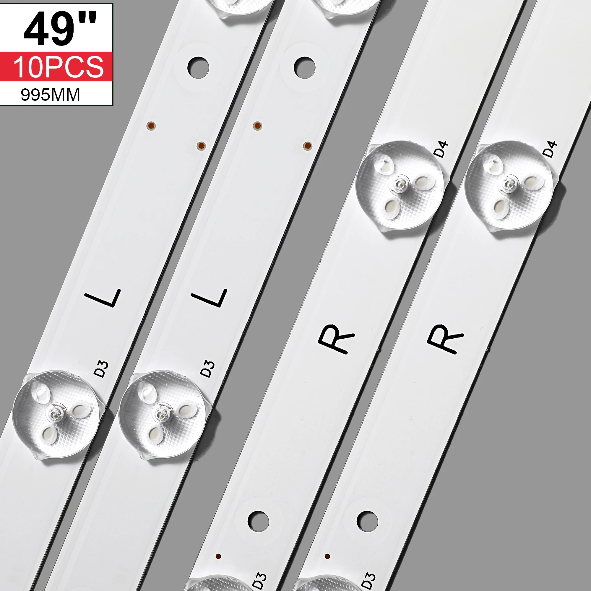10 PCS LED Ʈ LED49C1000n 49D1000/C1000 LB-C490F13-E2-L-G1-LD1 LD2 SE1 SE2 RF-AC490E30-0601R-01 0601L 12 