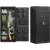 Large Digital Gun Safe for Rifles and Pistols with Silent Alarm, Adjustable Shelf, Gun Rack, and LED Light - Home and Shotgun St 1