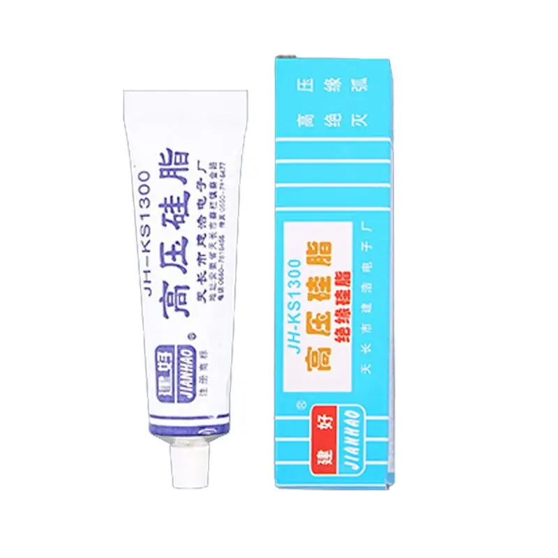 30g High Voltage Silicon Grease Insulation Moistureproof Non-Curing For TV Component High Pressure Parts 7122 hipot tester multichannel withstanding voltage and insulation tester