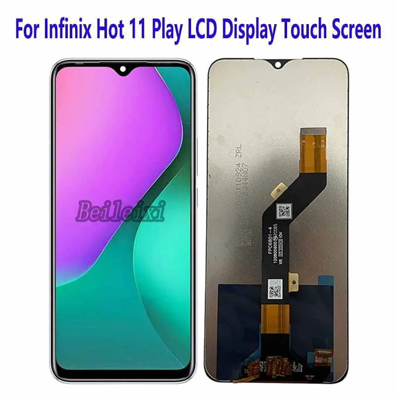 

For Infinix Hot 11 Play LCD Display Touch Screen Digitizer Assembly Replacement Accessory