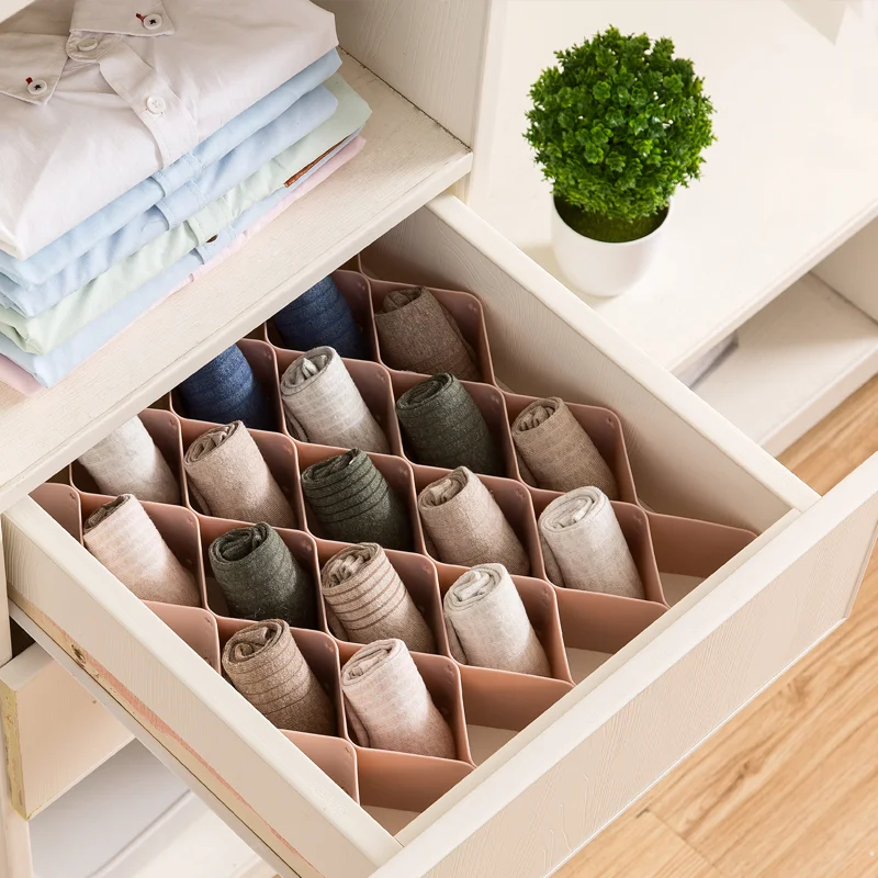 Honeycomb Nest Drawer Storage Divider Socks Underwear Storage Box