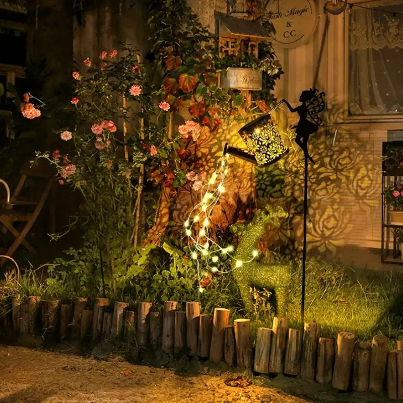 Solar Watering Can Light 1