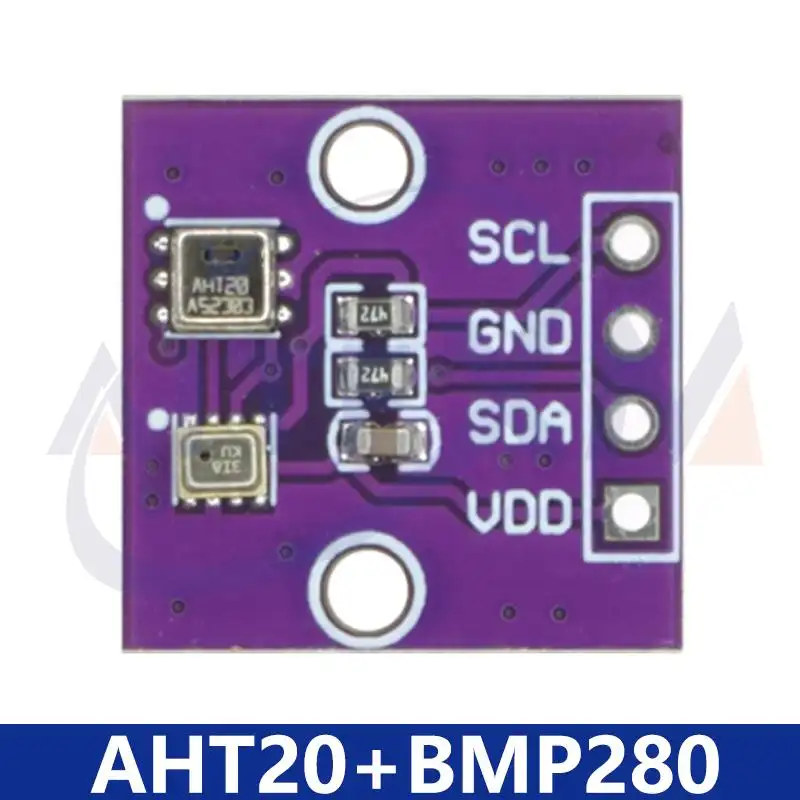 AHT20+BMP280 Temperature Humidity Air Pressure Module High-precision Digital Temperature Humidity and Air Pressure Sensor image 6