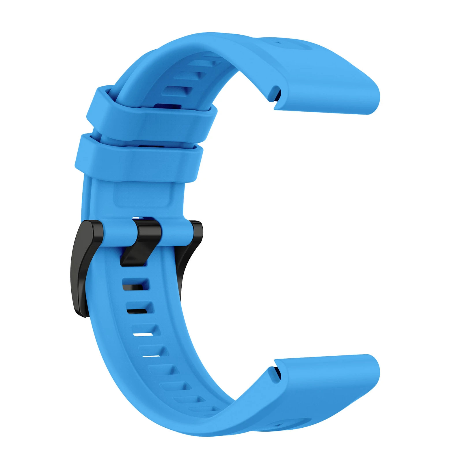 Breathable Sweatproof Silicone Watch Band - Quick Release with Stylish Designs