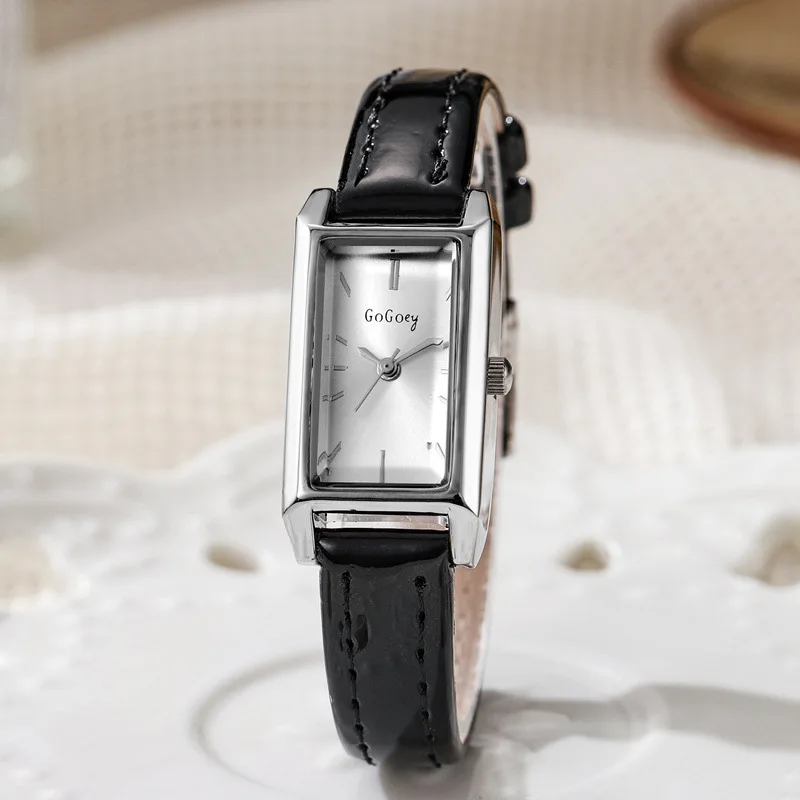 Luxury Watches for Women Retro Female Watch Ladies Belt Black Quartz Wristwatches Montre Femme Relogio Feminino Gifts - 5