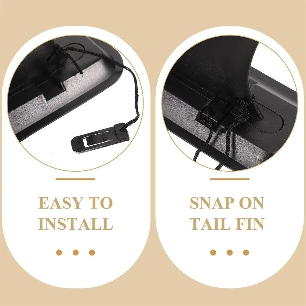 2 set Sliding System Fin Durable Plastic Material Water Stabilizer Surfboard Separator Balance Tail Fins Replacement For