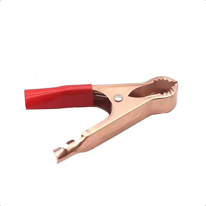 50A Alligator clip Car Lead Clips Alligator Clips Connector Plug Power 2PCS alligator clips