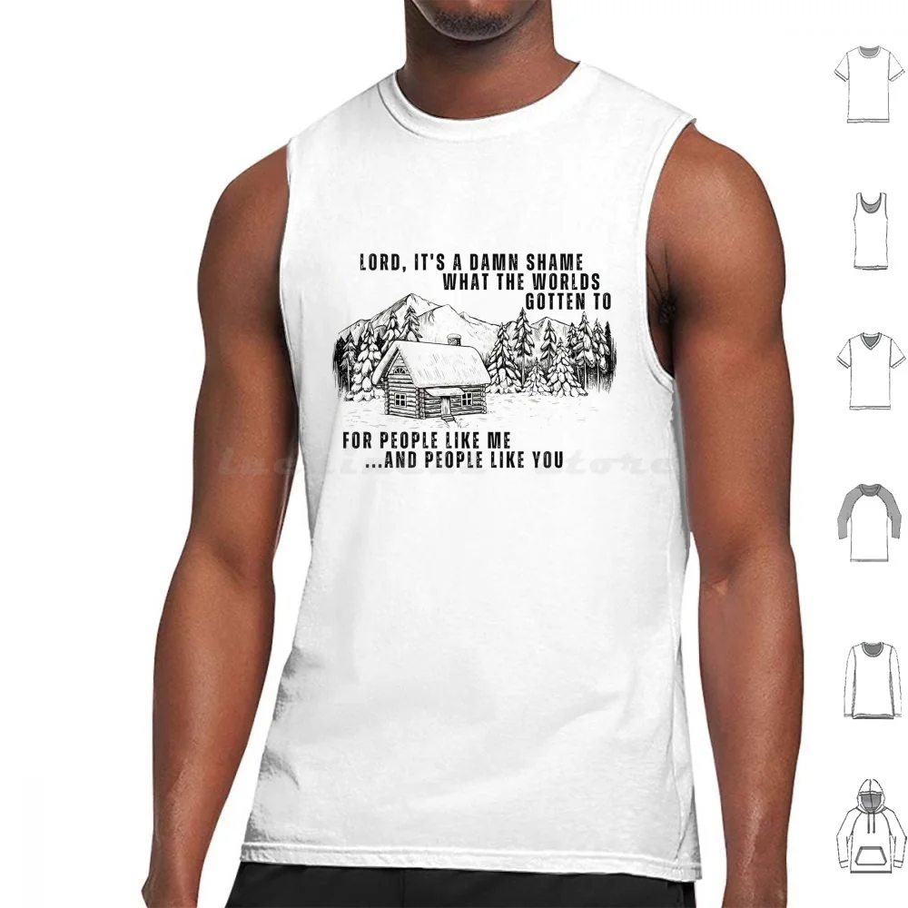 Anthony It'S A Damy Blow Canotte Gilet Senza Maniche Oliver Anthony Rich Men North Of Byrd I Want To Go Home Musicista