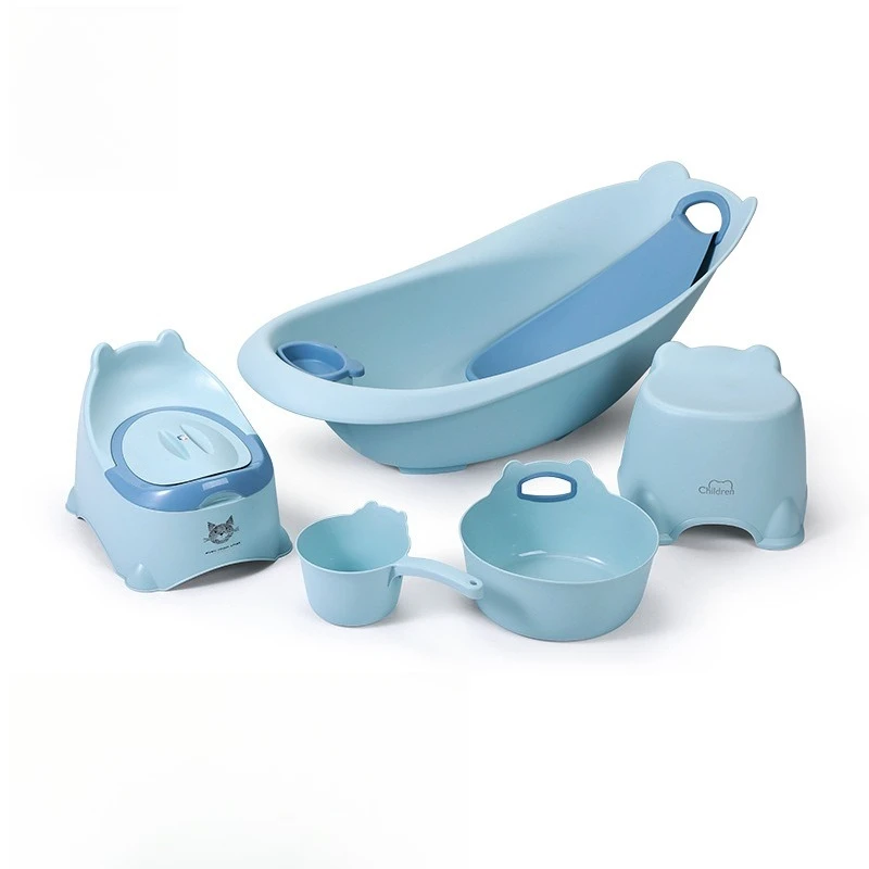 Five-piece Set of Newborn Baby Shower Basin Large Baby Shower Basin Set ...