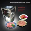 Professional 32 Industrial Commercial Electric Duck Chicken Fish Bone Chili Lamb Beef Meat Mince Mincer Grinding Grinder Machine 2
