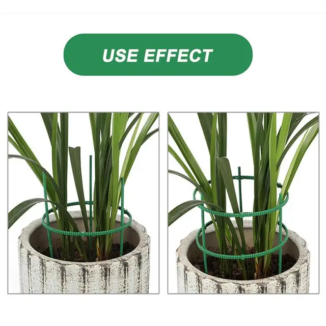 Orchard Kerti Növényi Tartó Téthalom Keret Műanyag Virágállvány Rögzítő Rúd Bonsai Szerszám Üvegházak Paradicsom Bazsarózsa - Image 5