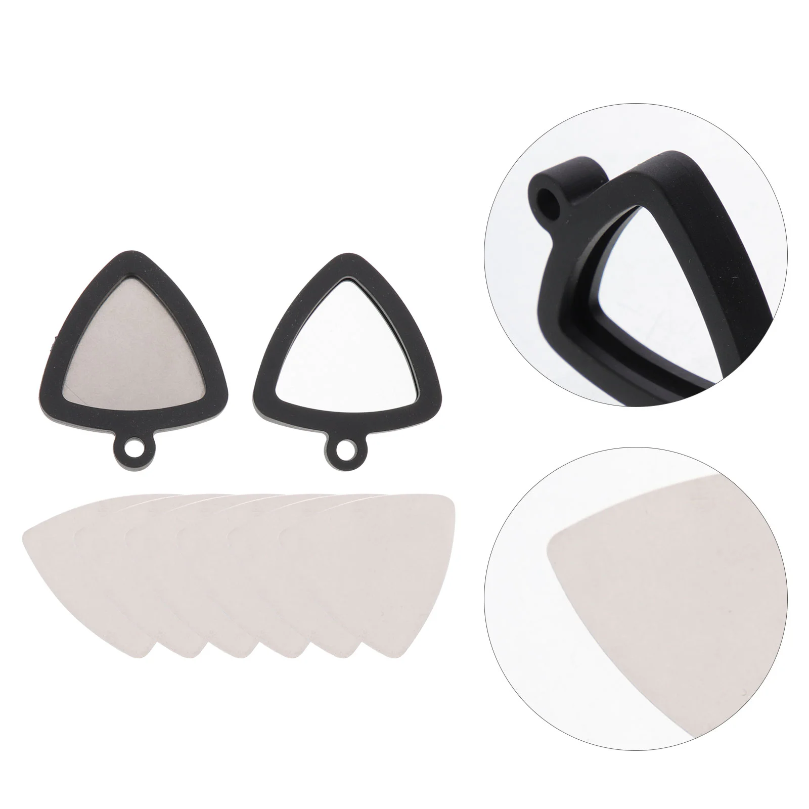 

Of Silicone Picks For Guitar Stainless Steel Picks On Both Sides With Picks Sound Music Picks FM Guitar Accessories