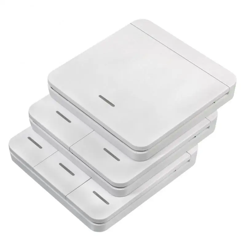 Mini Interruttore Tuya Smart Life App Interruttore Luce A Pulsante Rf 433Mhz Modulo Relè Pannello A Parete Timer Home Alexa