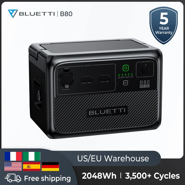 BLUETTI EB70 Is On Hot Sale: A Powerful Portable Power Station For Campers  And Laptop Owners With MPPT Solar Charging!