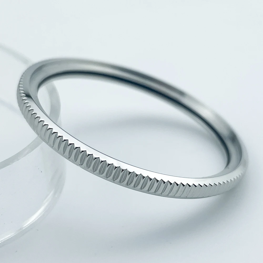 Slim Unidirectional Bezel Upgrade: Thin 316L Stainless Steel with 120 Clicks