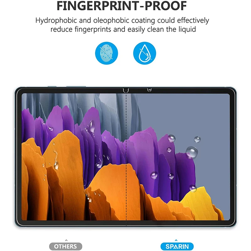 Tempered Glass For Samsung Galaxy Tab S7 11'' SM-T870 SM-T875 T870 T875 Screen Protector 9H 0.3mm Tablet Protective Film 2