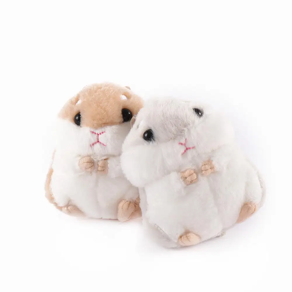 Cartoon Animal Stuffed Cute Birthday Gift Mouse  Key Chain Hamster Doll
