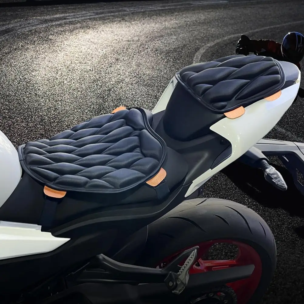 Motorrad-Sitzpolster, 3D-Komfort-Gel-Sitzbezug, Sonnenschutz, Isolierung, wasserdicht, EVA, atmungsaktiv, für Advanced Mountain – Detail 6