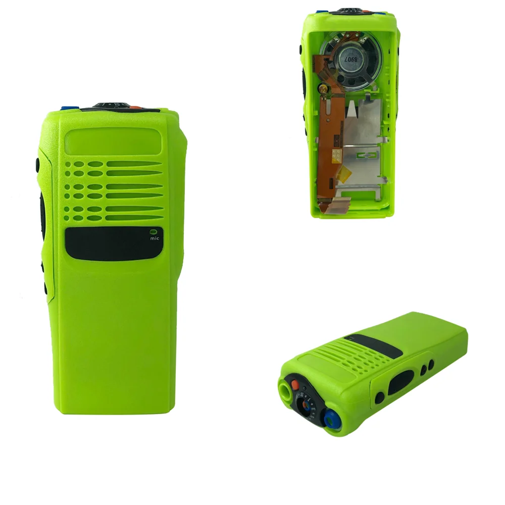 Green Walkie Talkie Replacement Repair HT750 Black Replacement Housing Case Kit For  Handheld Radio GP328 GP340 Two Way Radio