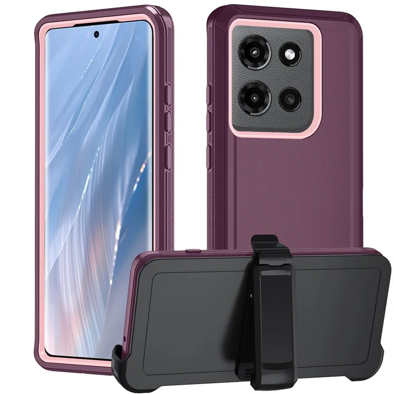 Heavy Armor Rugged Shockproof Case with Defender Belt Clip