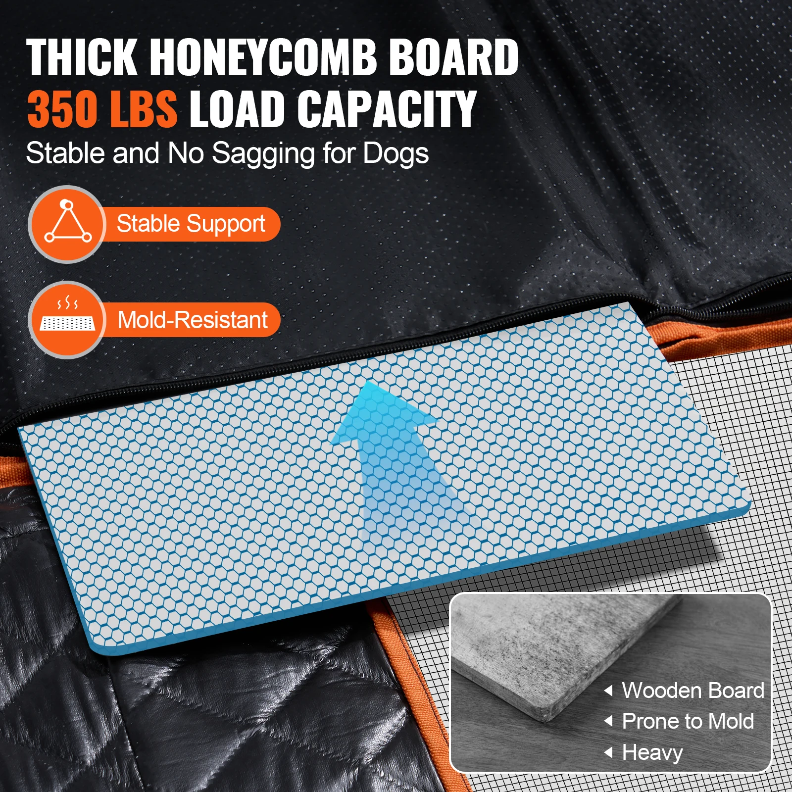 dog car seat cover back seat extender with mesh window and storage pocket supports 350lbs dog hammock