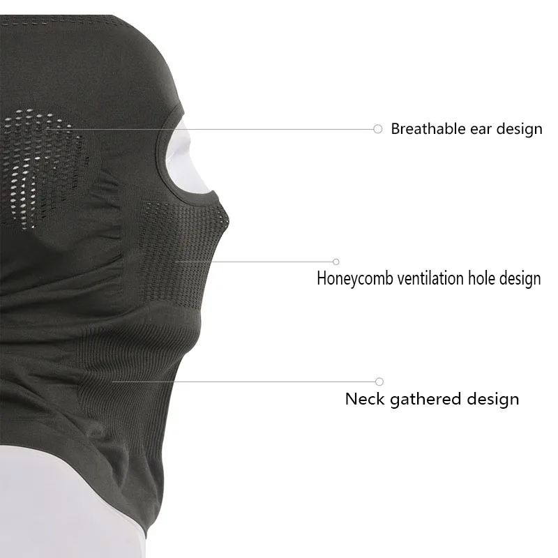 Balaclava Mask Cycling Headwear Cycling Full Face Mask Scarf Motorcycle Ski Cover Camouflage Balaclava Winter Neck Head Warmer Tactical Airsoft Cap Helmet Liner