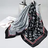 90x90 Large Square Scarf for Women Popular 2024 Silk Scarf Spring and Autumn Luxury Fashionable Mom's Small Square Scarf 3