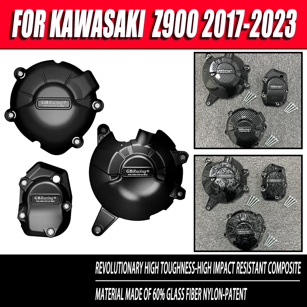 

Z900 Engine Cover Protection Case For KAWASAKI Z900 2017 2018 2019 2020 2021 2022 2023 Z900SE 2023 Engine Covers Protectors