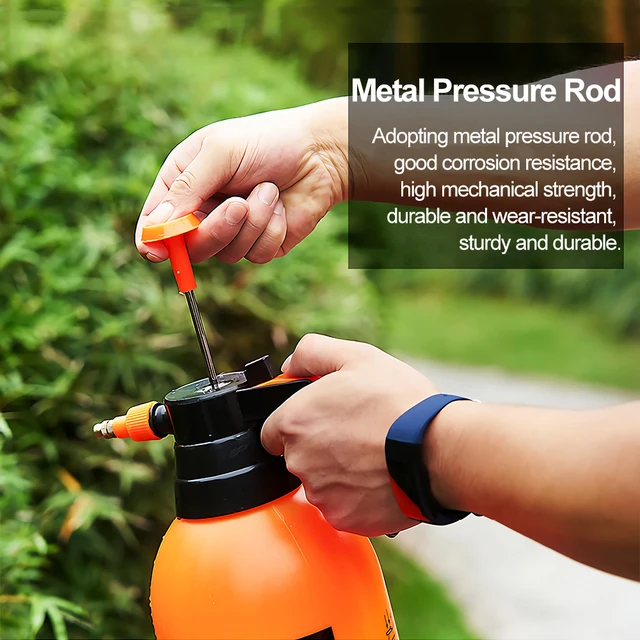 2L/3L Spray -Palack Kézi Nyomás Permetező Légnyomású Palack Öntözés Szivattyú Víz Kert - Image 3