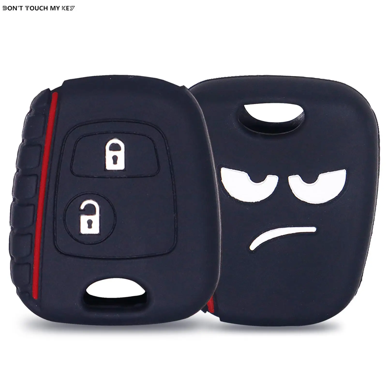 Silicone Key Cover Shell Case For Peugeot 107 206 307 207 406 408 Citroen C1 C2 C3 Berlingo Picasso Xsara Picasso Toyota Aygo key case,key case cover