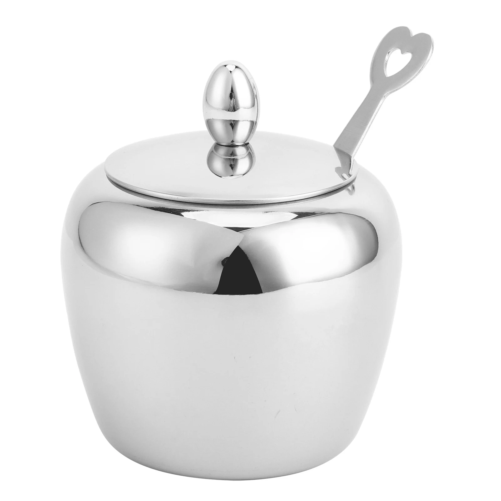 SugarBowlPracticalSaltPepperBowlKitchenSugarBowlEasyCleaning304StainlessSteelBowl
