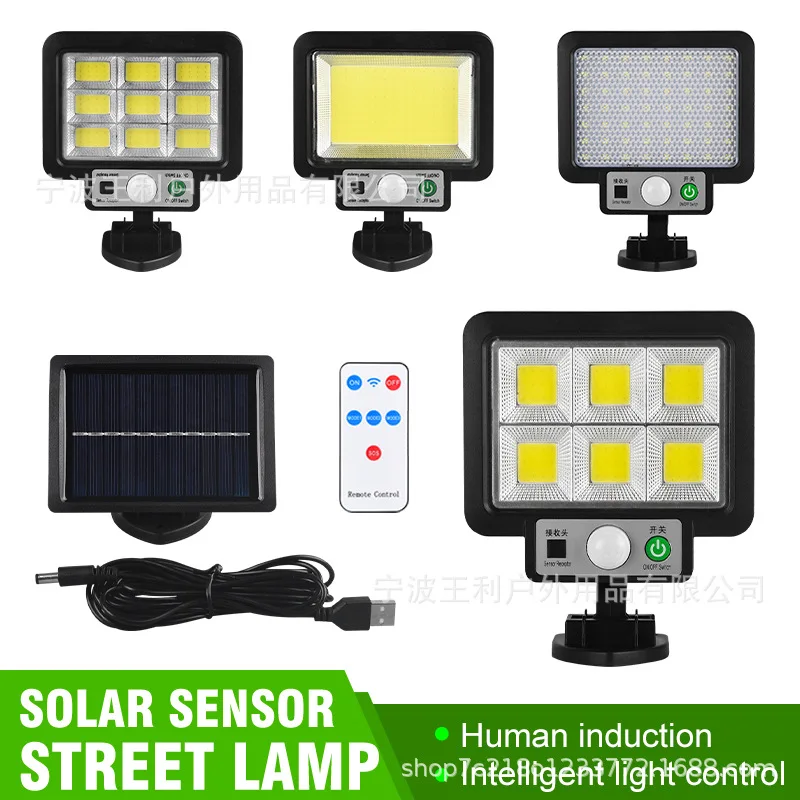 Solar Human Body Induction Lamp Outdoor Split Garden Lamp Solar Energy Rechargeable Wall Lamp Outdoor Lighting  solar power
