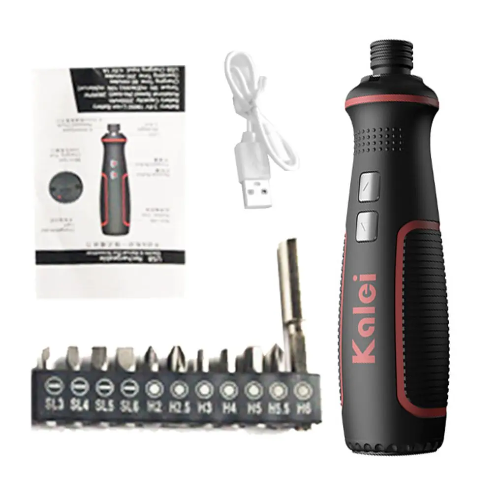 

Electric Screwdriver Manual Battery Replacement Strong Magnetic Head Design Fine Workmanship 8 Batches