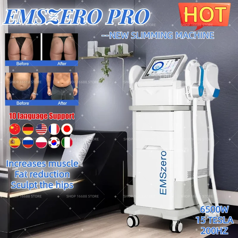 

Emszero PRO NEO 6500w RF dls-EMSlim 15Tesla потеря веса электромагнитное тазовое похудение Neo HI-EMS EMT устройство для лепки тела