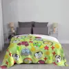 Keroro Blanket Flannel Spring Autumn Kero Platoon Breathable Lightweight Throw Blankets For Sofa Couch Rug Piece 5