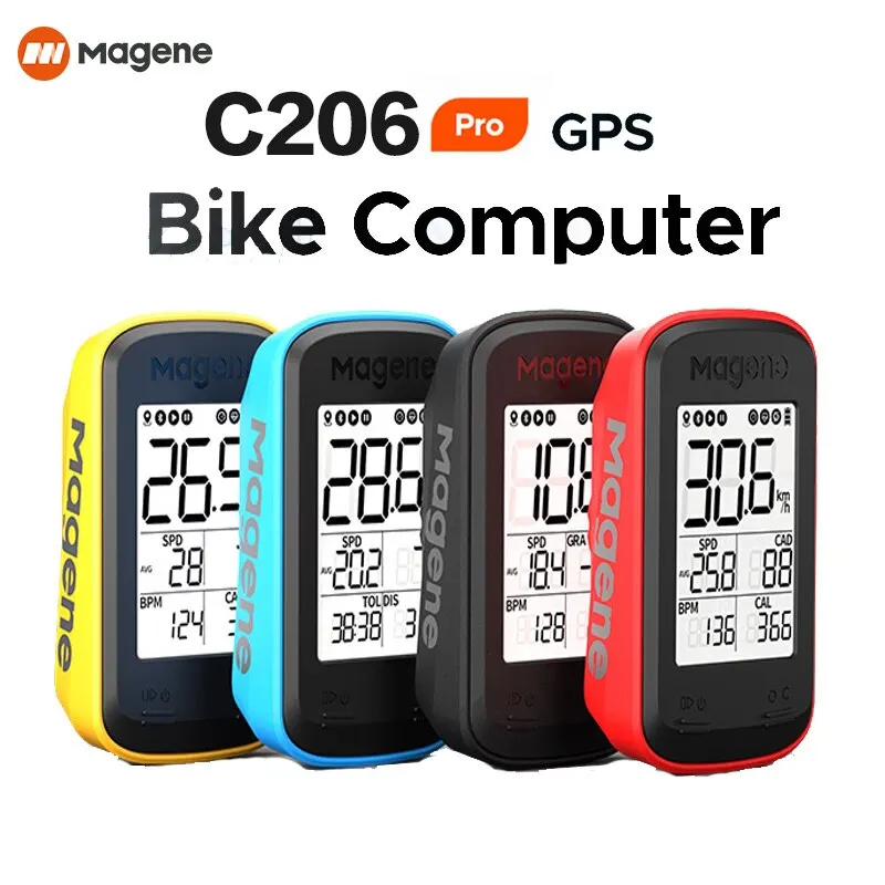 Magene Smart Bike Computer C206/PRO Wireless GPS Bicycle Speedometer Waterproof Road Mtb Cycling