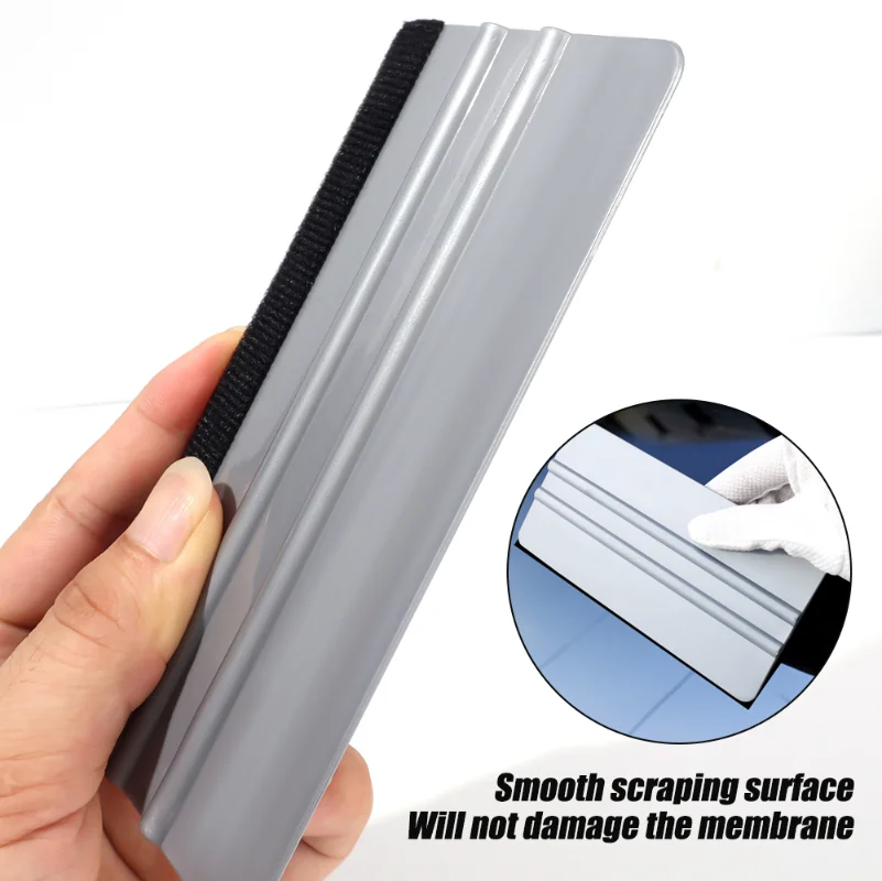 Car Film Wrap Tool Large Double-sided Square Film Scraper Wallpaper Pasting Stickers Squeegee Window Tint Tool Car Accessories