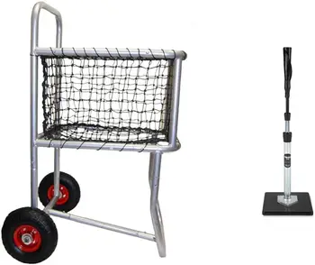 Sports Professional Ball Locker with Wheels, Rolling Sports Balls Cart, Baseball Storage Rack for Indoor and Outdoor Spor 3
