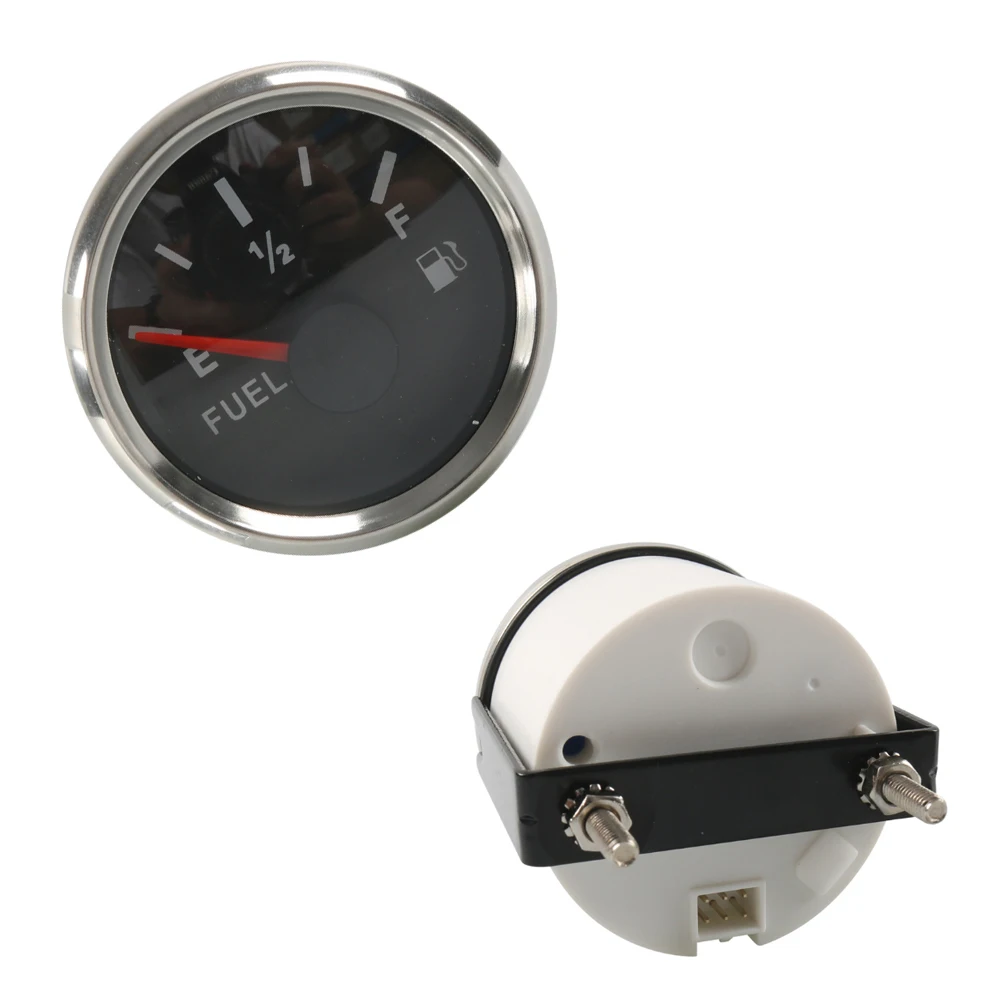 1Set 52MM Fuel Level Gauge Water Level Meter DC 9-32V Boat Fuel Tank Sending Unit 0-190Ohm Water Fuel Gas Oil Level Sensor 200mm