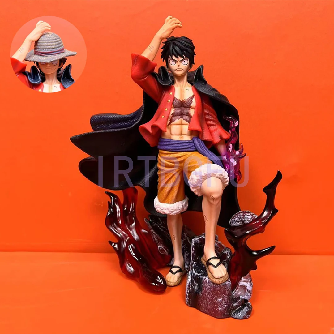 One Piece Figure - Luffy Gear 4th King Kong Gun Figure PVC 25cm Toy