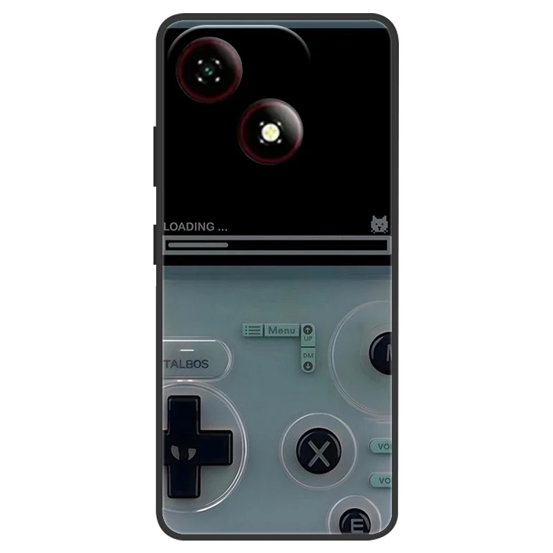 Cartoon Silicone Soft Phone Case with TPU Bumper