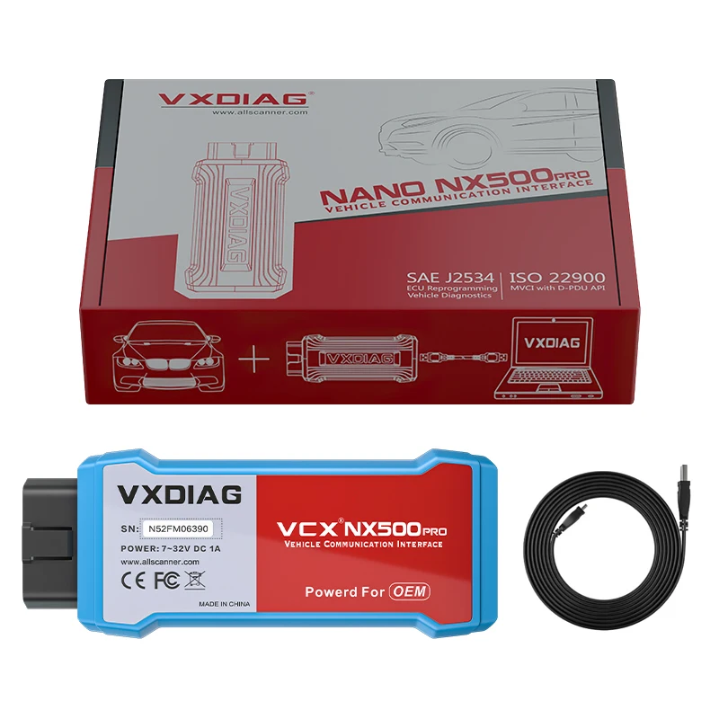 VXDIAG VCX NX500 For Ford/Mazda 2 in 1 IDSV129 J2534 ECU Programming Coding OBD2 scanner programmer diagnostic tools Free update