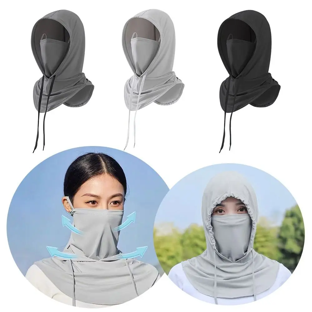 Cooling UV Protection Hood Breathable Full Head Mask Face Cover For Men Women Cycling Motorcycle Fishing