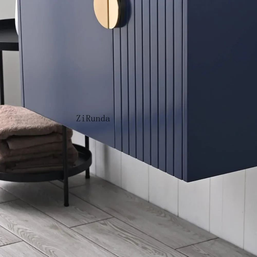 Wall mounted toilet with acrylic sink, 30 ," SinkFloating bathroom sink cabinet
